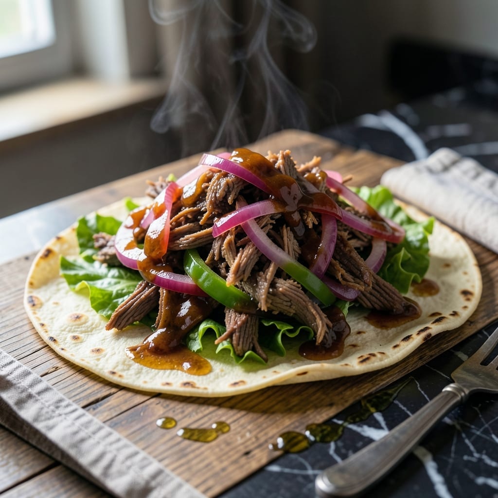 BBQ Wrap Recipe Beef: Smoky Grill Flavors in a Portable Package BBQ Wrap Recipe Beef: Smoky Grill Flavors in a Portable Package