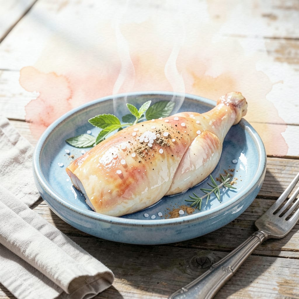 Recipe for Bone-In Chicken Breast: Herb-Infused Juiciness with Skin So Crispy