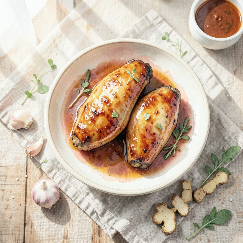 Recipe Using Sweet Chili Sauce: Sticky Glazed Chicken With Thai Flair
