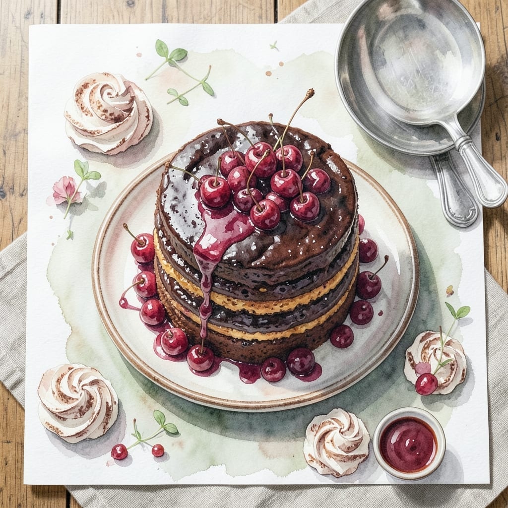 Black Forest Cake Recipe Using Cake Mix: Decadent Layers in Half the Time Black Forest Cake Recipe Using Cake Mix: Decadent Layers in Half the Time