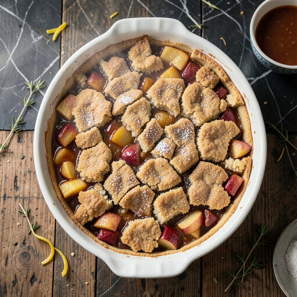 Apple Cobbler Recipe With Apple Pie Filling: Buttery Crust With Spiced Fruit