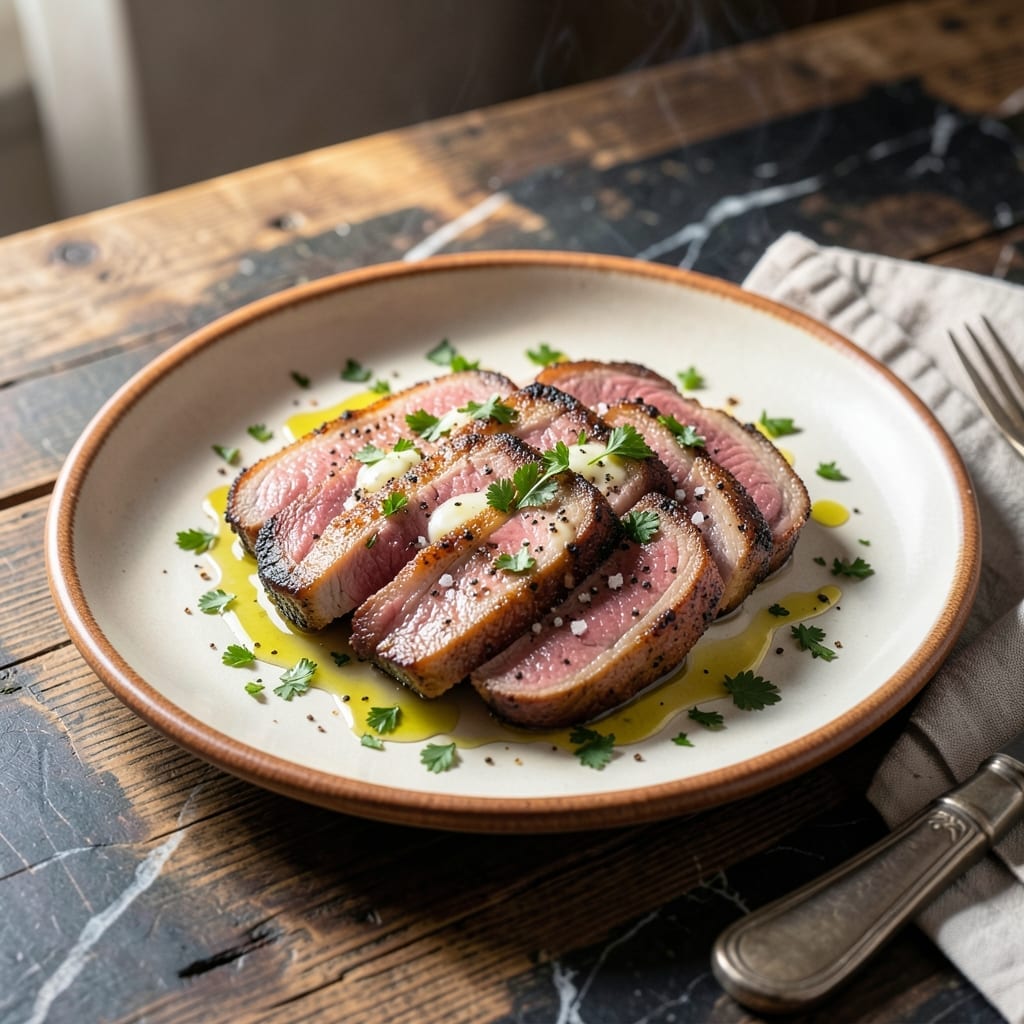 Recipe for Calves Liver: Pan-Seared with Onion Gravy Recipe for Calves Liver: Pan-Seared with Onion Gravy