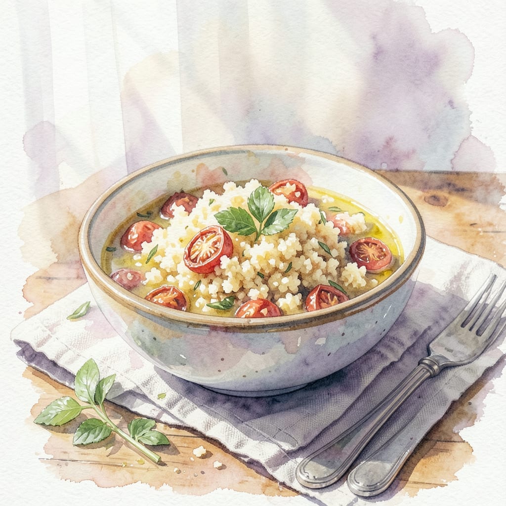 Jamie Oliver Couscous Recipe: Fluffy Grains With Sun-Dried Tomato Zing Jamie Oliver Couscous Recipe: Fluffy Grains With Sun-Dried Tomato Zing