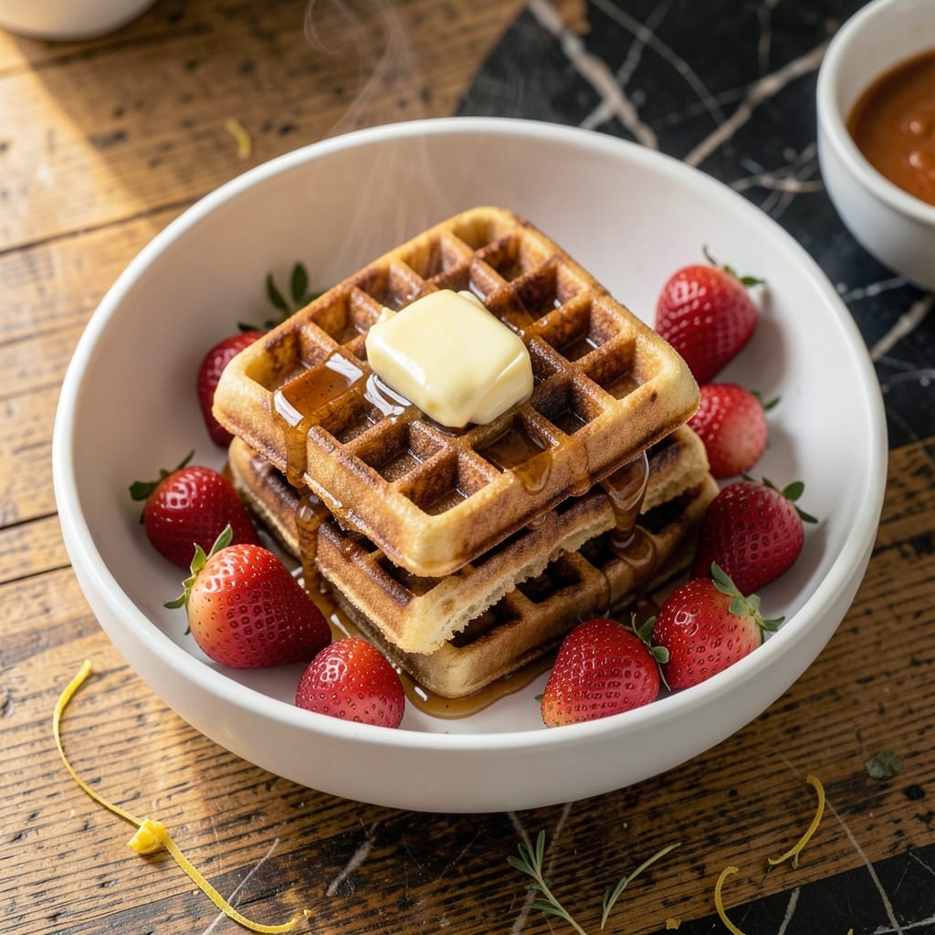 Waffle Recipe No Milk: Fluffy Stacks Without the Dairy