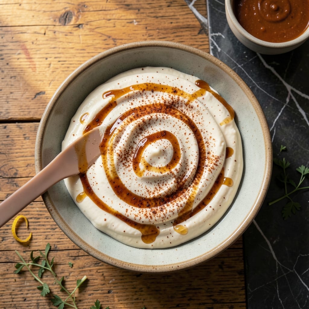 Recipe for Sweet Potato Fries Dip: Creamy Spiced Companion