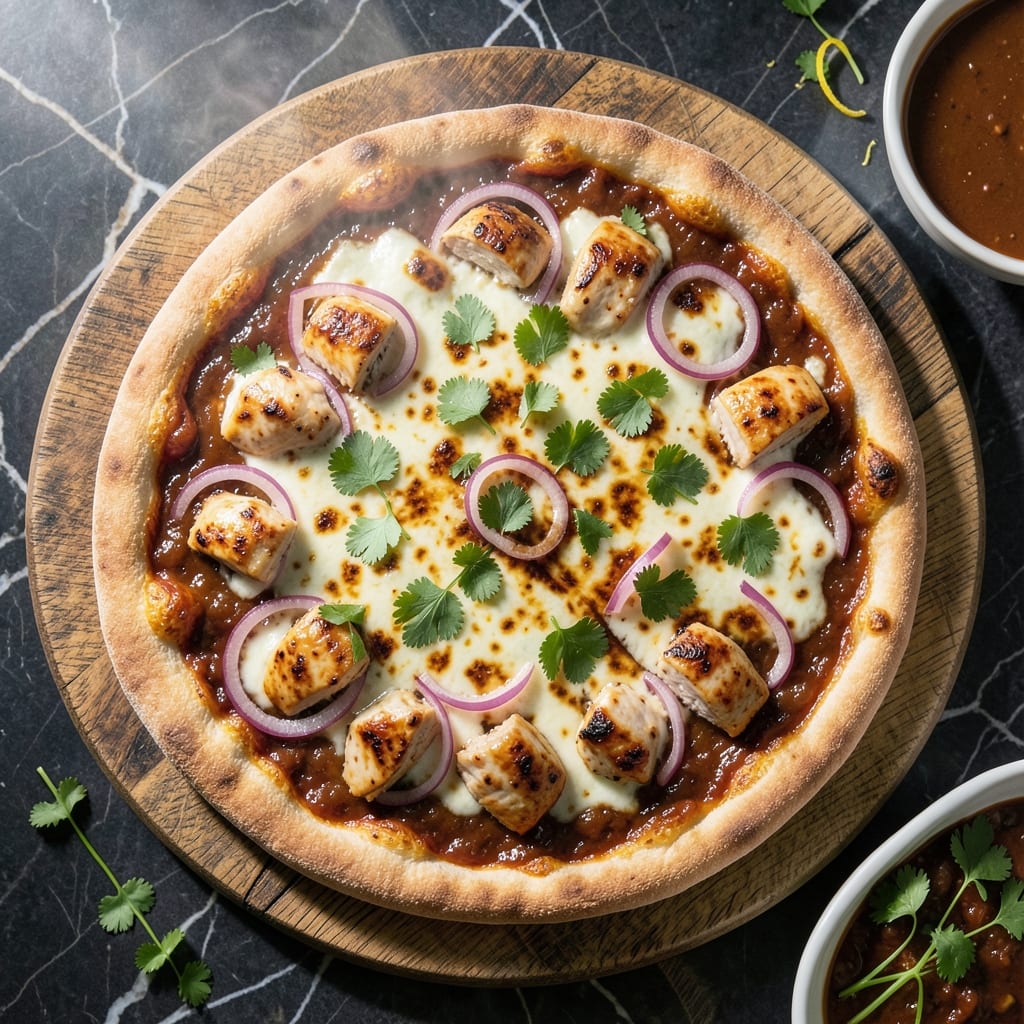 BBQ Chicken Pizza Recipe Homemade: Smoky Toppings on Crispy Crust