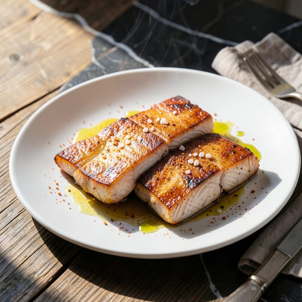 Yellowtail Recipe Pan Fried: Crispy Skin and Flaky White Fish