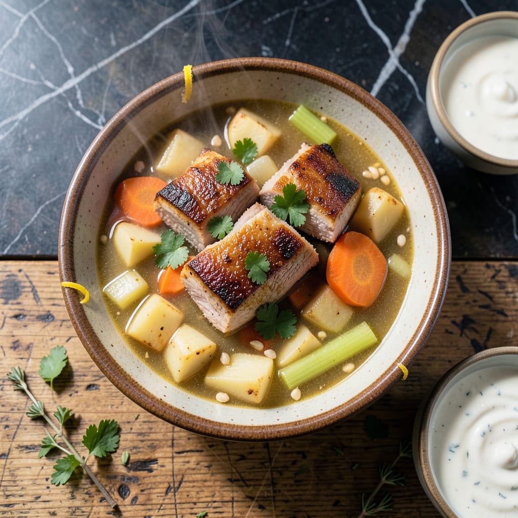 Pork Chop Soup Recipe Baked: Oven-Baked Heartiness in a Bowl Pork Chop Soup Recipe Baked: Oven-Baked Heartiness in a Bowl
