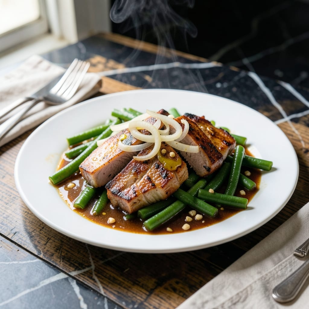 Pork And String Beans Recipe Filipino: Garlicky Stir-Fry With Crisp Tender Veggies