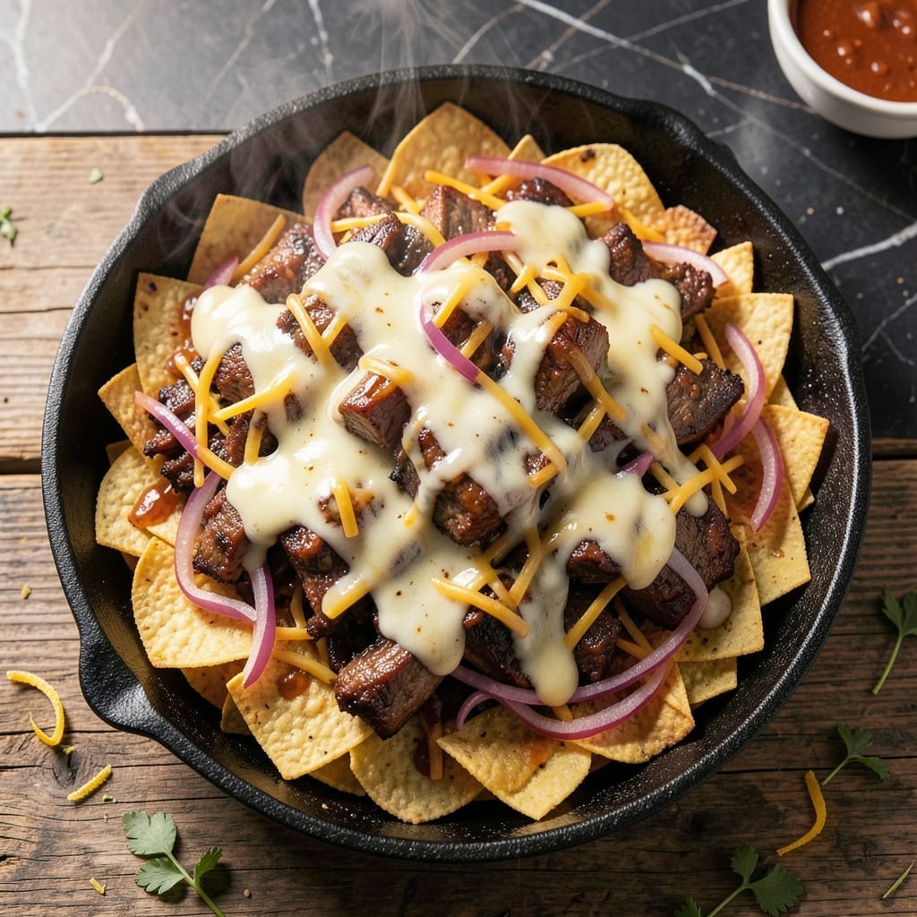 Pork Nachos Recipe Oven: Loaded With Cheesy and Crunchy Layers Pork Nachos Recipe Oven: Loaded With Cheesy and Crunchy Layers
