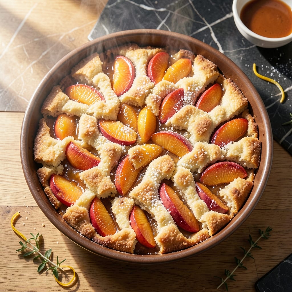 Peach Cobbler Recipe No Milk: Buttery Crust With Bursting Fruit