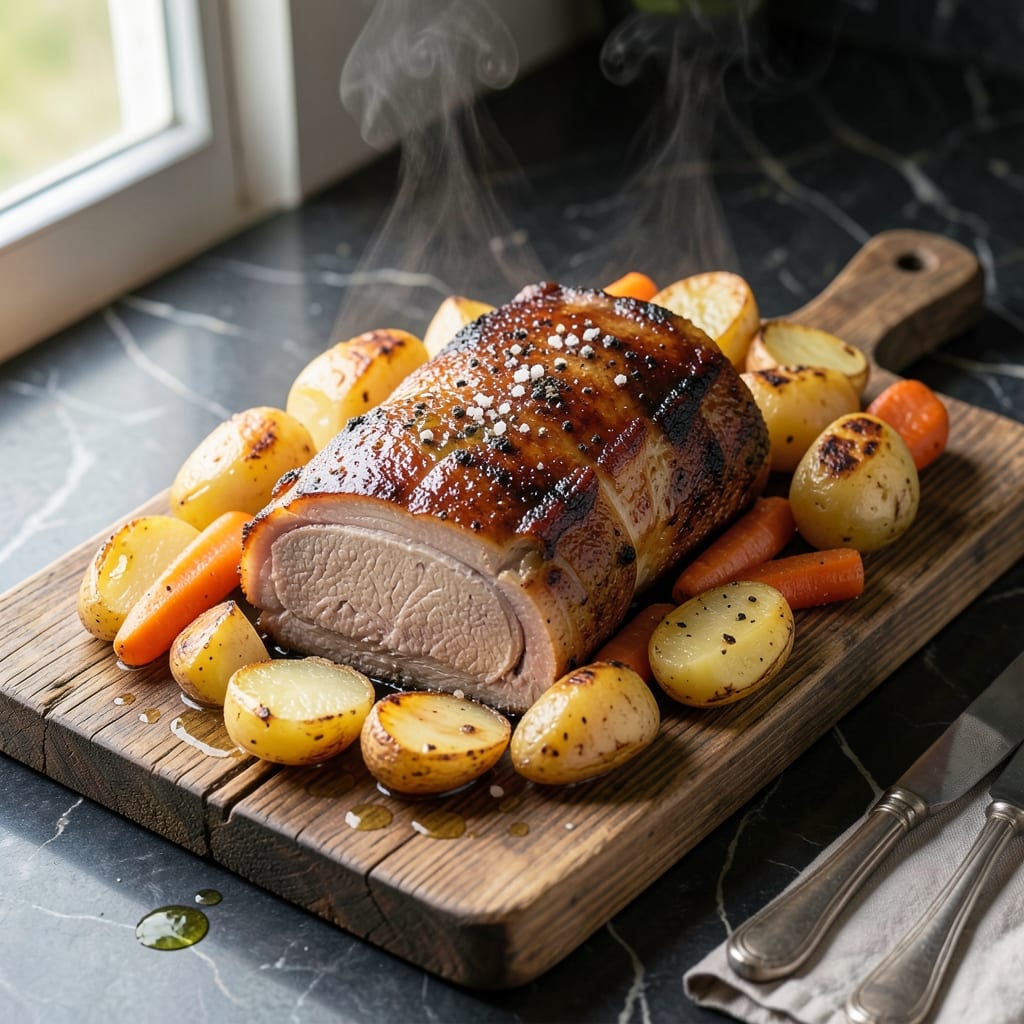 Pork Roast Recipe With Potatoes And Carrots: Slow-Braised Succulence in One Pan Pork Roast Recipe With Potatoes And Carrots: Slow-Braised Succulence in One Pan