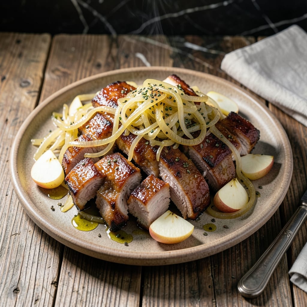 Pork Ribs and Sauerkraut Recipe in Oven: German-Style Braised Tenderness
