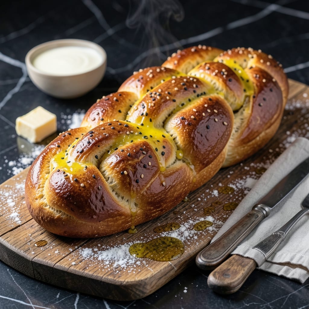 Recipe for Tsoureki Bread: Sweet Braided Easter Traditions