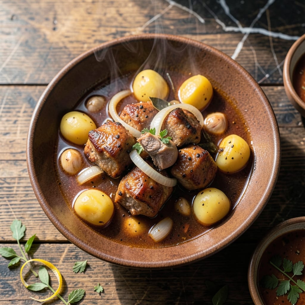 Pork Stew Recipe Filipino Style: Slow-Simmered Richness With Potatoes Pork Stew Recipe Filipino Style: Slow-Simmered Richness With Potatoes