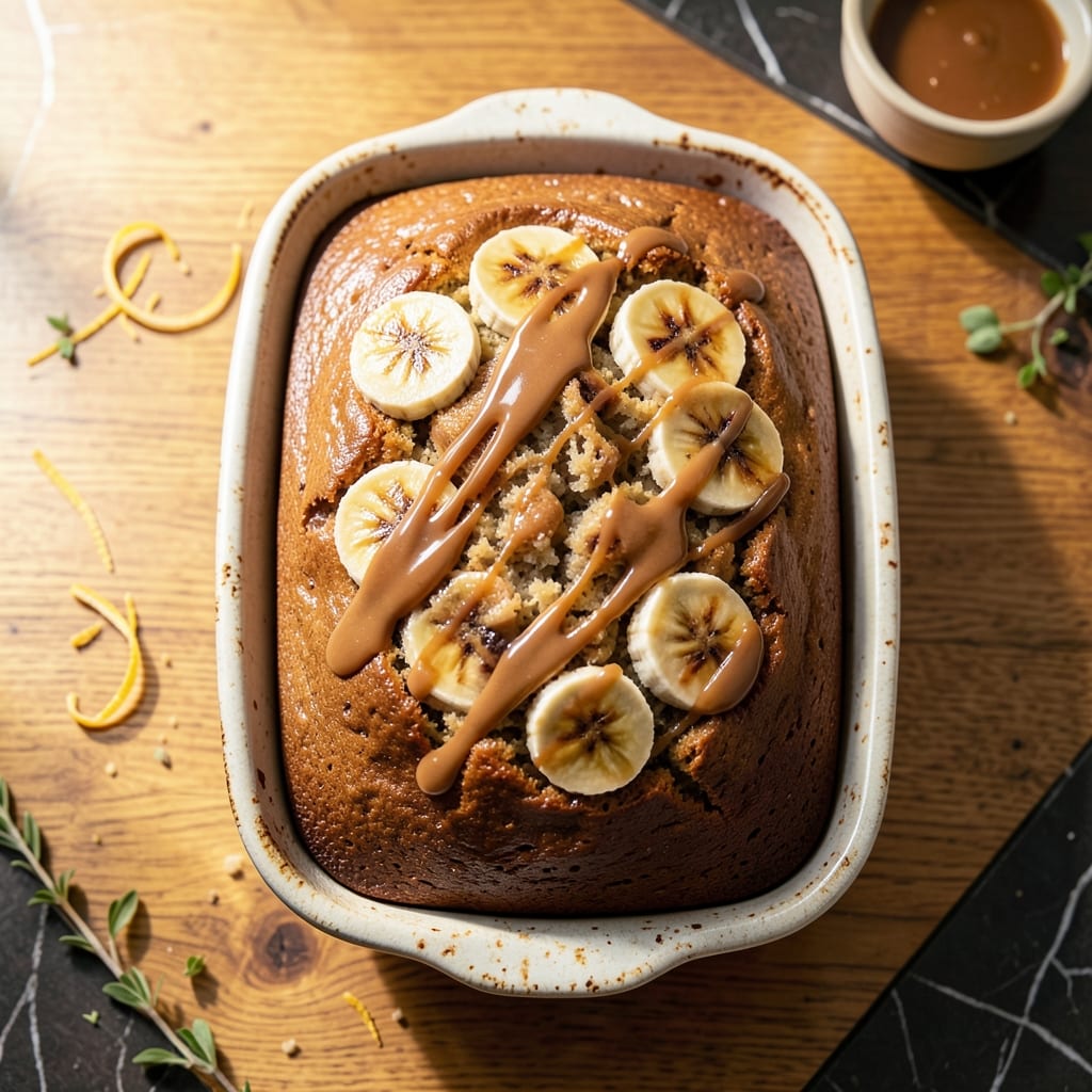 Peanut Butter and Banana Bread Recipe UK: Moist Crumb With Nutty Swirls