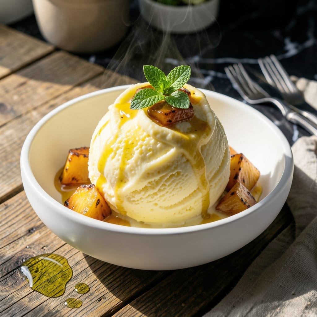 Pineapple Ice Cream Recipe Without Eggs: Tropical Creaminess With Natural Sweetness