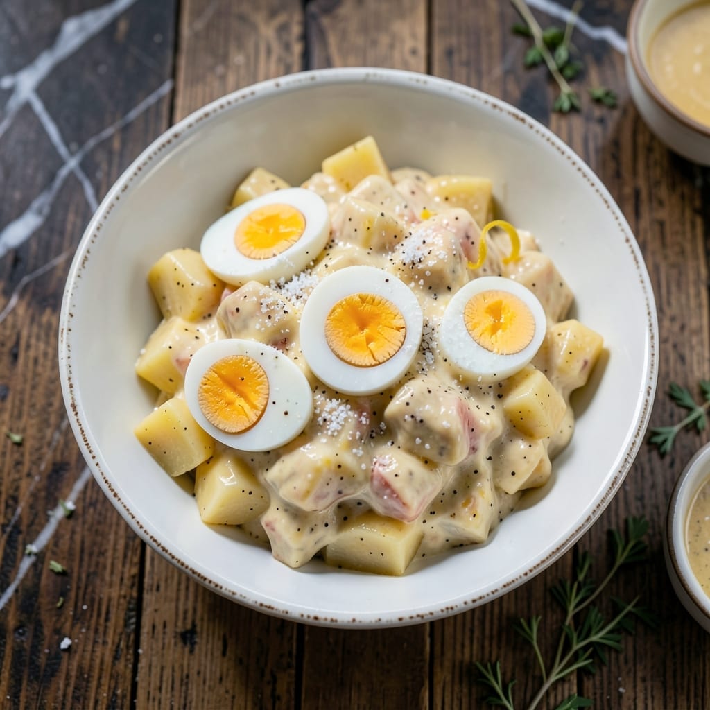 Amish Potato Salad Recipe Cook's Country: Rustic Creaminess With Mustard Tang Amish Potato Salad Recipe Cook's Country: Rustic Creaminess With Mustard Tang