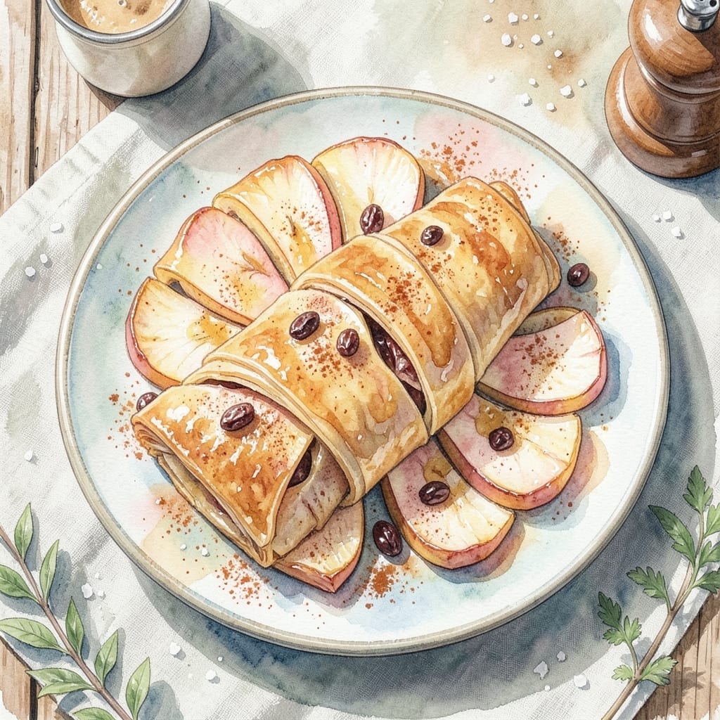 Apple Strudel Recipe UK: Traditional Fillo Pastry With Tart Apples