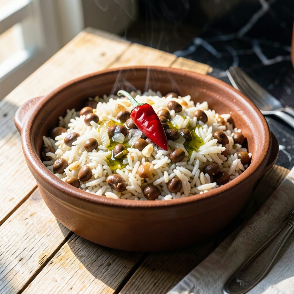 Pigeon Peas and Rice Recipe Trinidad: Island-Style One-Pot Flavor