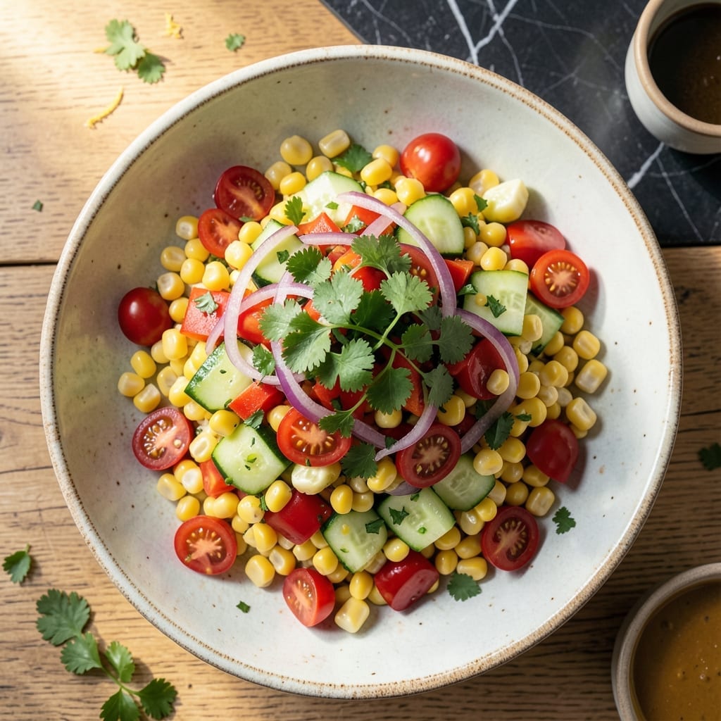 Corn Salad Recipe With Canned Corn: Fresh Crunch Without the Cooking Corn Salad Recipe With Canned Corn: Fresh Crunch Without the Cooking