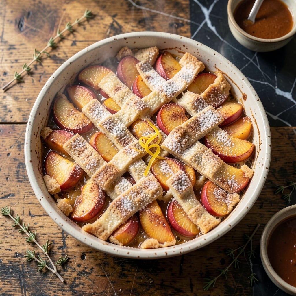 Peach Cobbler Recipe With Fresh Peaches And Pie Crust: Buttery Topping Over Warm Fruit Peach Cobbler Recipe With Fresh Peaches And Pie Crust: Buttery Topping Over Warm Fruit