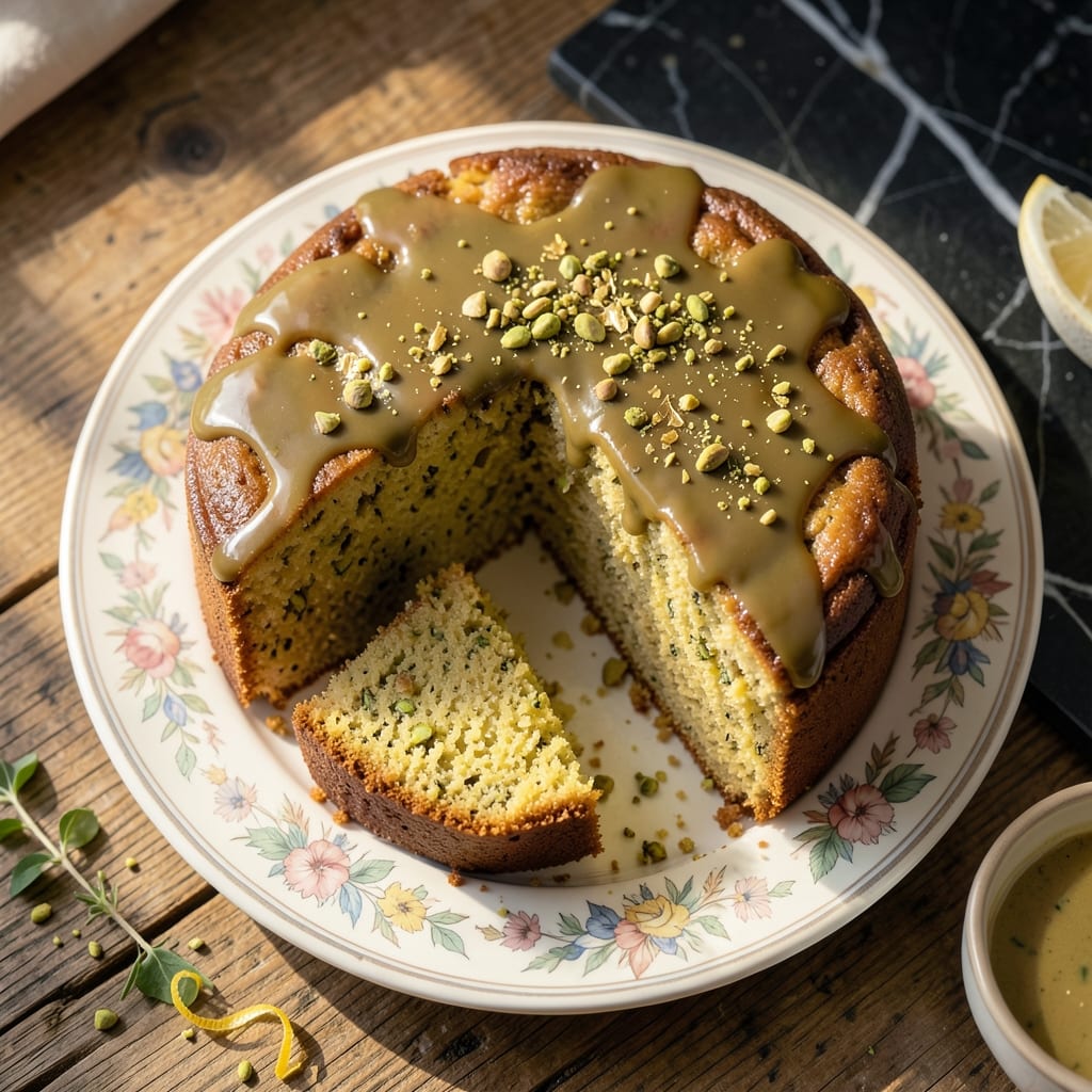 Pistachio Pudding Cake Recipe With Cake Mix: Nutty Layers in One Bowl