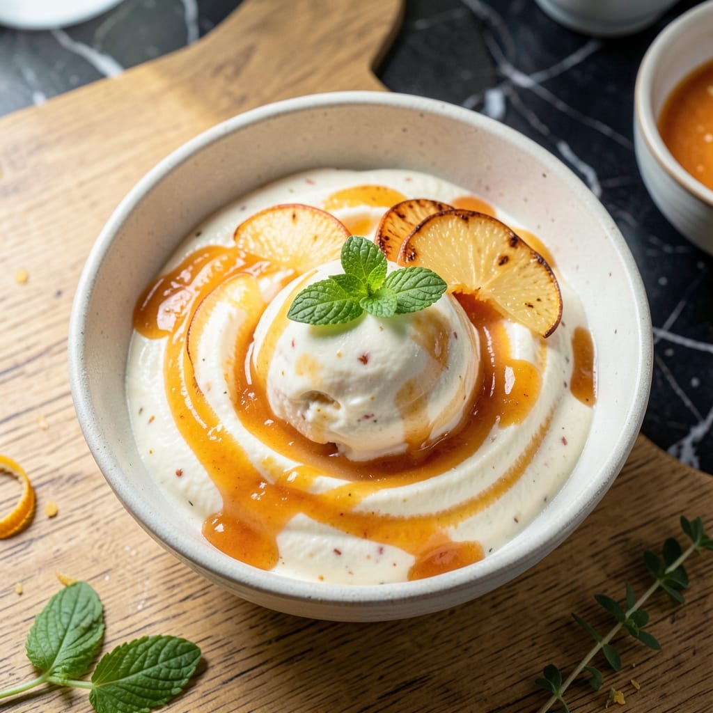 Peach Ice Cream Recipe No Ice Cream Maker: Ultra Creamy With Just 5 Ingredients