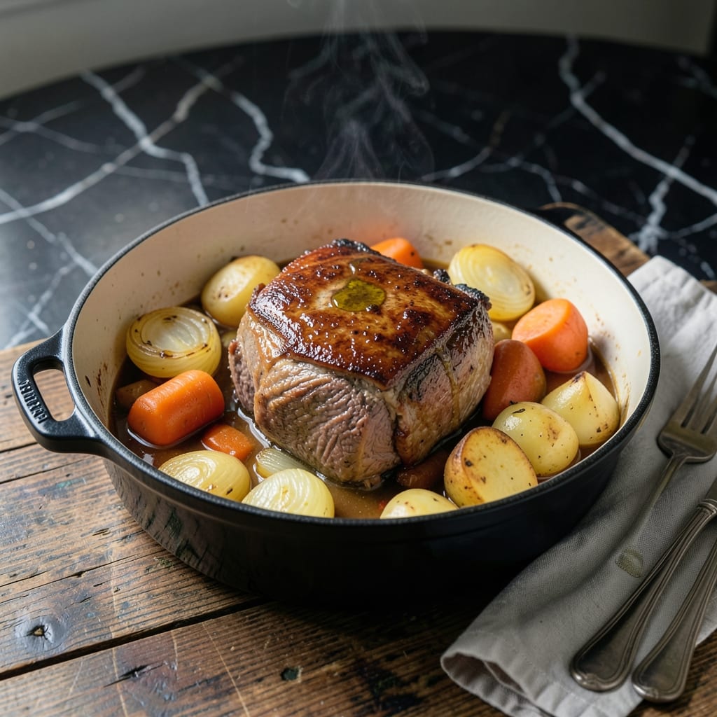 Pot Roast Recipe Oven Slow Cooked: Melt-In-Your-Mouth Beef With Root Vegetables