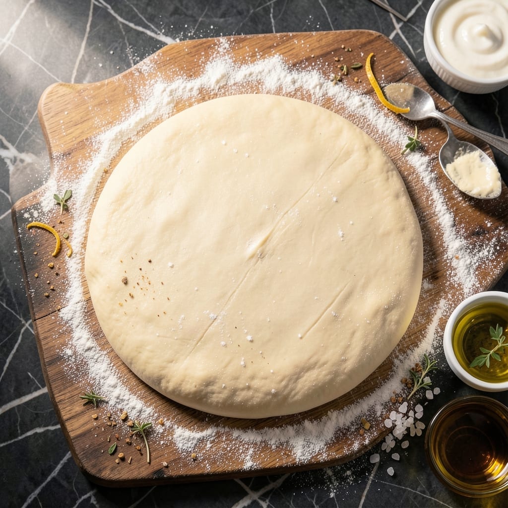 Pizza Dough Recipe Without Yeast or Baking Powder: Flatbread-Style Base in Minutes