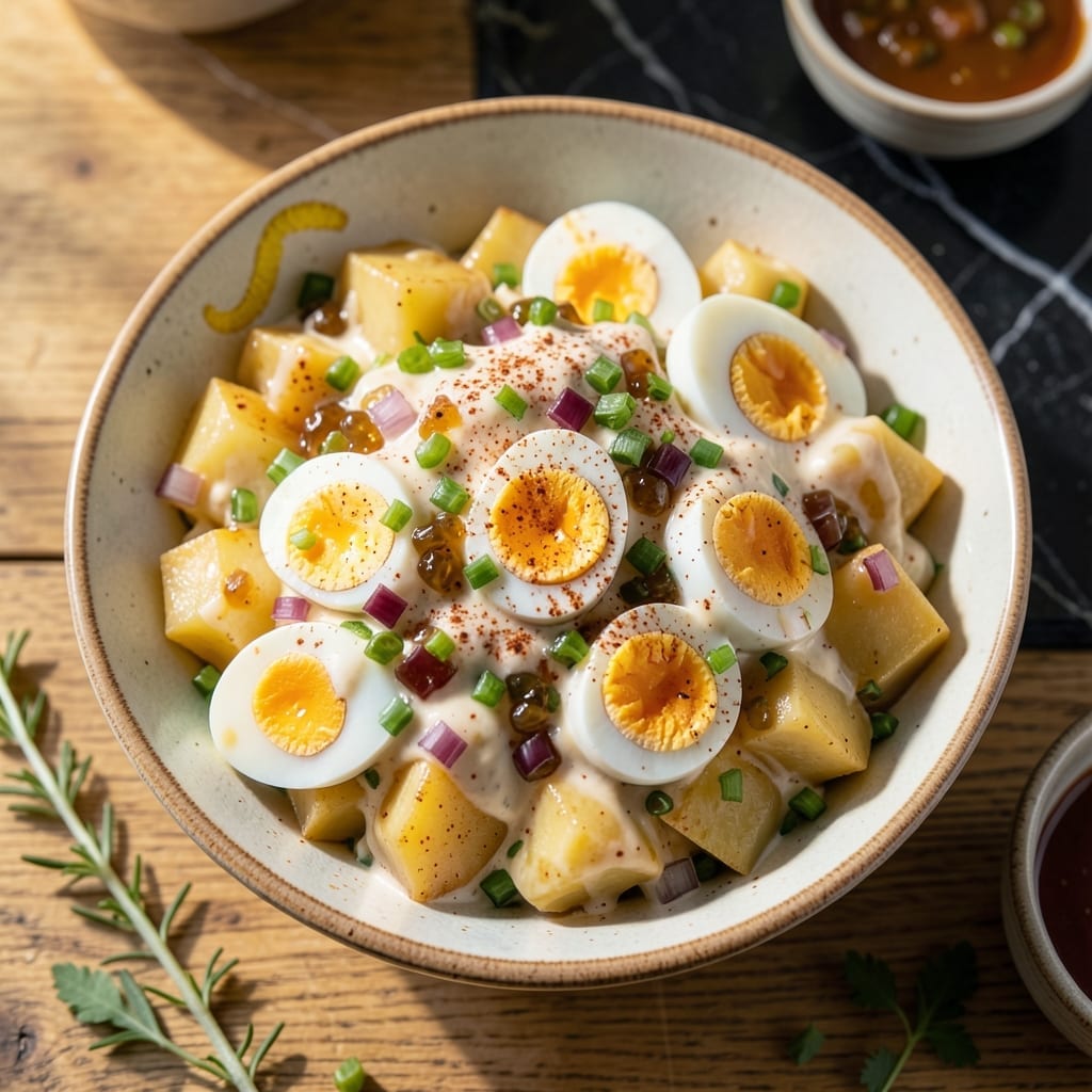 Potato Salad Recipe With Sweet Relish: Classic Creamy Side With Tangy Crunch Potato Salad Recipe With Sweet Relish: Classic Creamy Side With Tangy Crunch