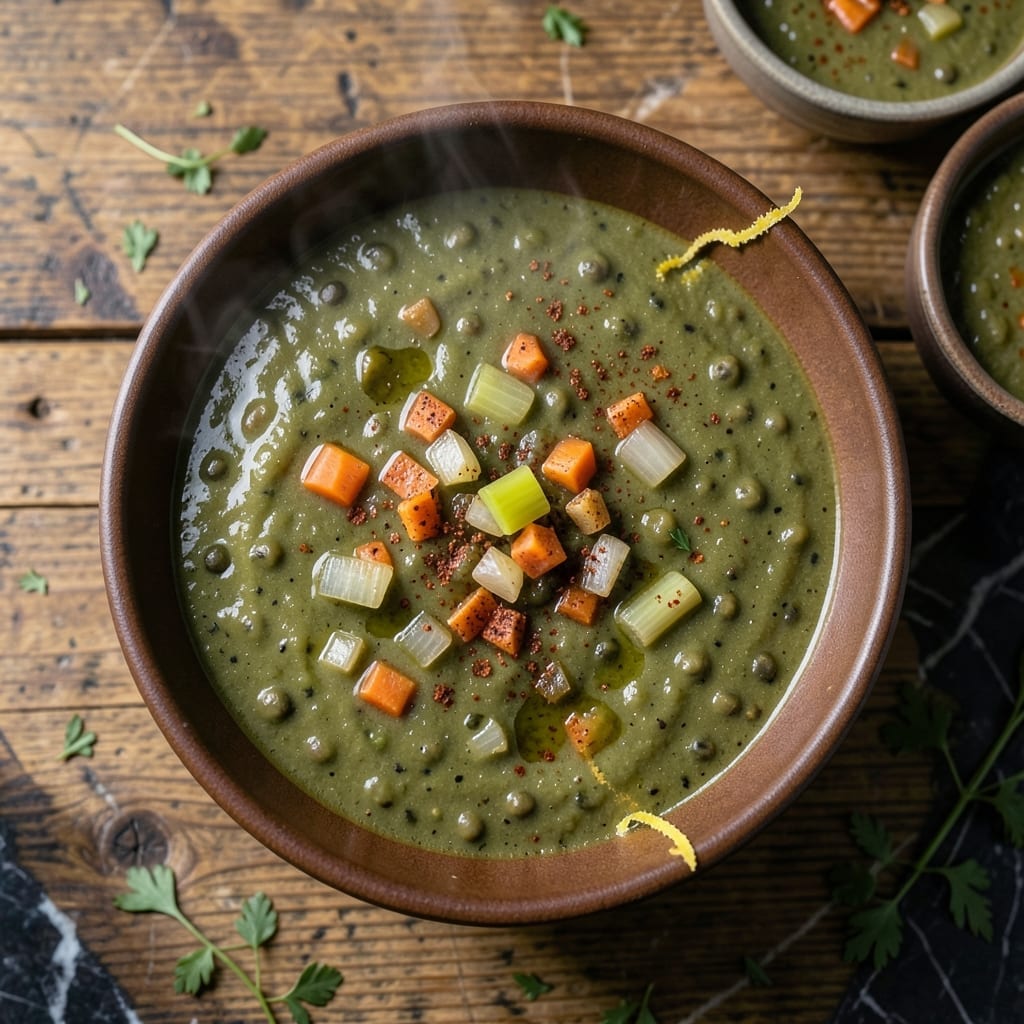 Uncle Bill's Split Pea Soup Recipe: Smoky Ham-Infused Heartiness