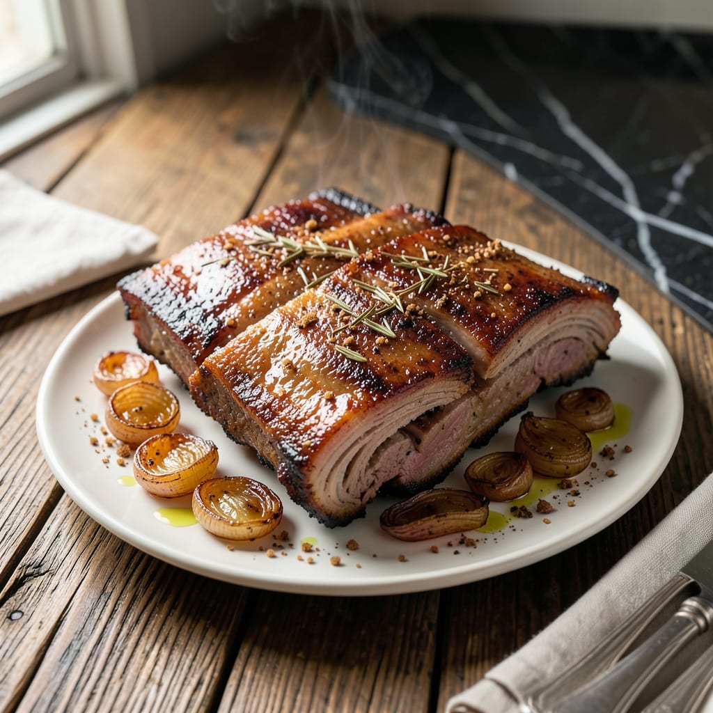 Pork Ribs Slow Cooker Recipe Without BBQ Sauce: Herb-Infused Fall-Off-The-Bone Tenderness