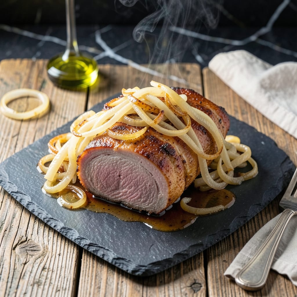 Pork Loin And Sauerkraut Recipe In Oven: Tangy Braised Tender Pork Pork Loin And Sauerkraut Recipe In Oven: Tangy Braised Tender Pork