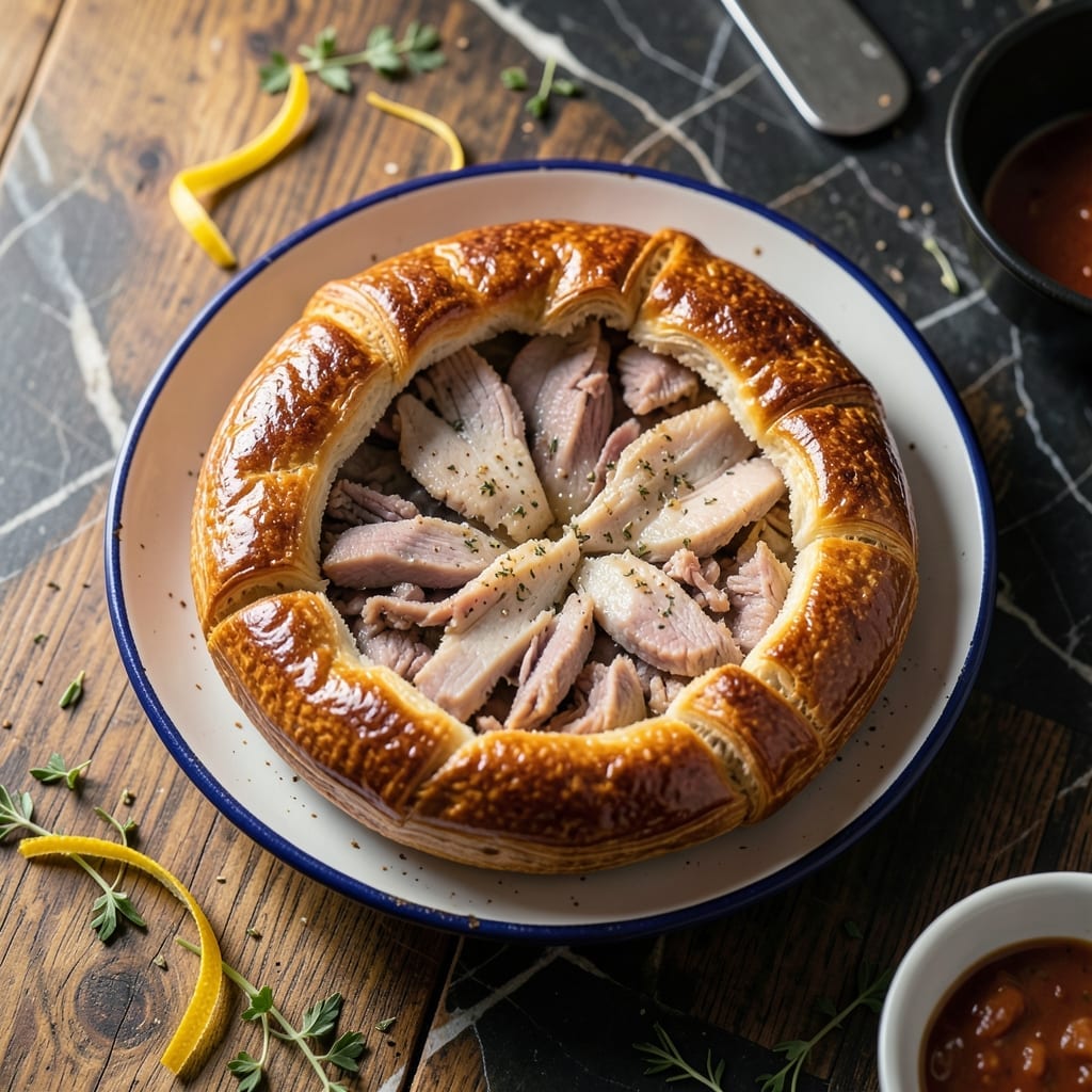 Pork Pie Recipe Melton Mowbray: Traditional British Flavor With Crimped Crust Pork Pie Recipe Melton Mowbray: Traditional British Flavor With Crimped Crust