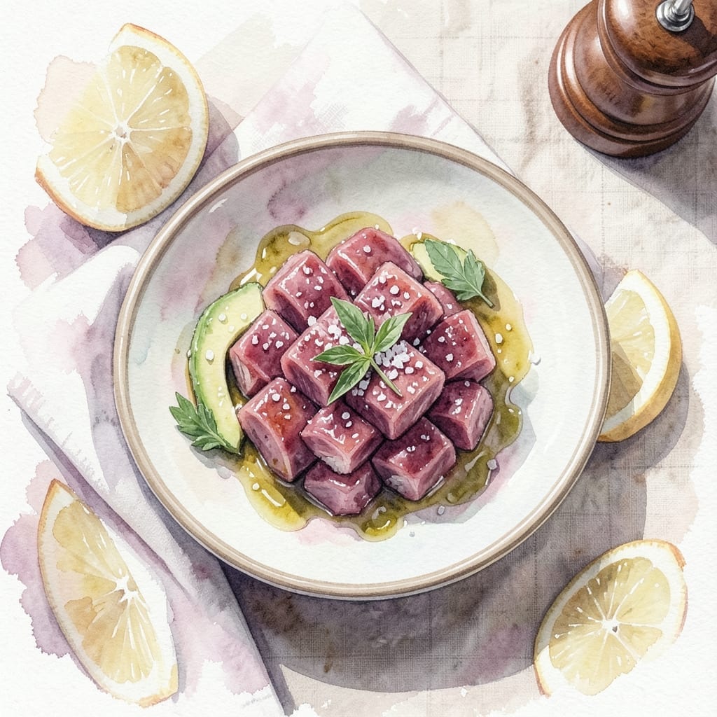 Gordon Ramsay's Tuna Tartare Recipe: Citrus-Infused Elegance With Fresh Avocado