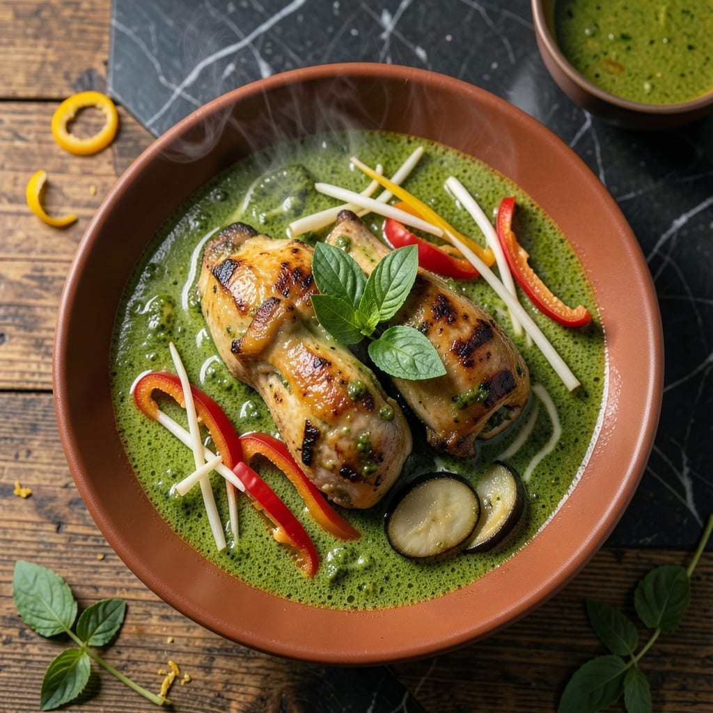 Thai Green Curry Recipe With Curry Paste: Fragrant Coconut Milk Infusion Thai Green Curry Recipe With Curry Paste: Fragrant Coconut Milk Infusion
