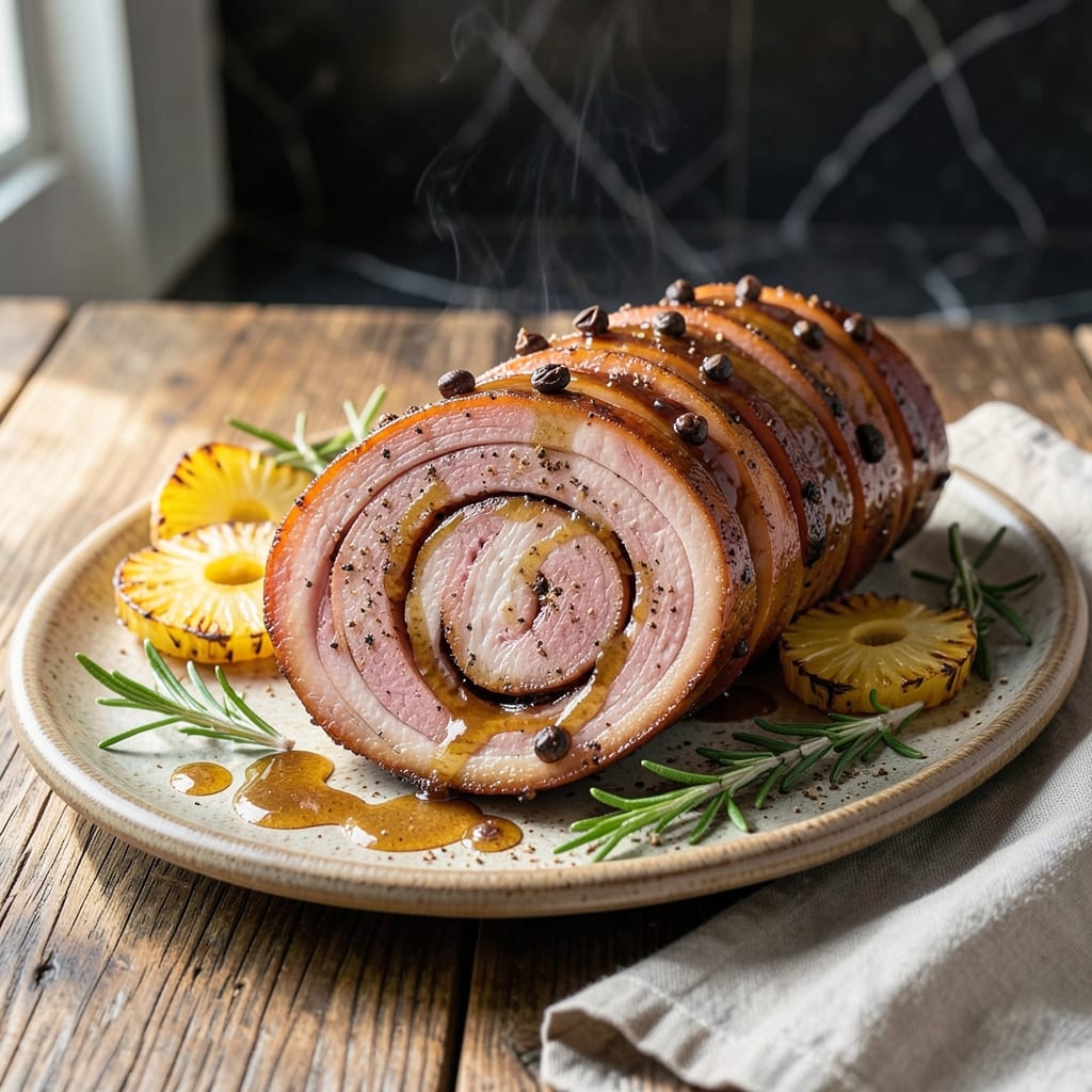BBQ Ham Recipe Spiral: Smoky Sweet Glaze With Caramelized Edges BBQ Ham Recipe Spiral: Smoky Sweet Glaze With Caramelized Edges