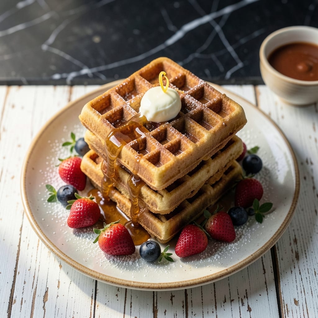 Waffle Recipe Without Milk: Fluffy Golden Stacks With Simple Swaps Waffle Recipe Without Milk: Fluffy Golden Stacks With Simple Swaps