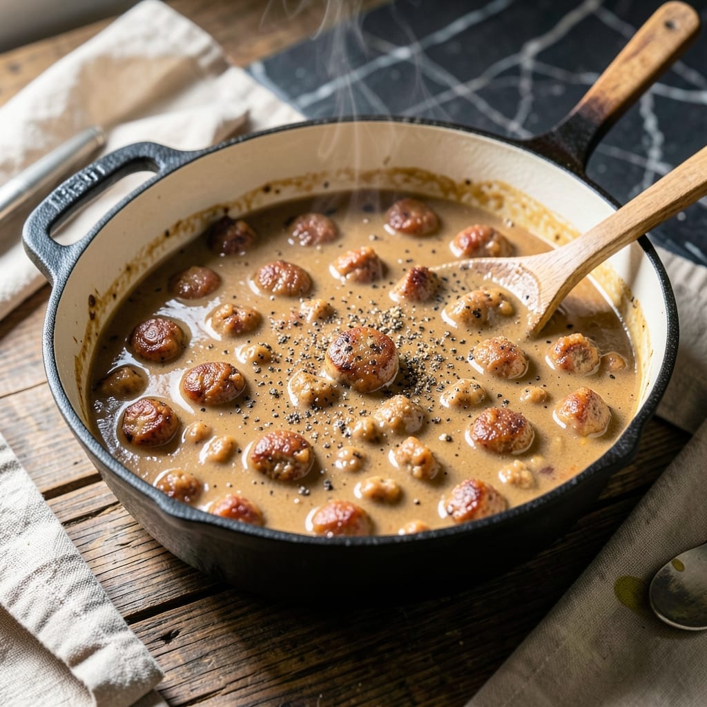 Sausage Gravy Recipe Crock Pot: Slow-Cooked Creamy Indulgence