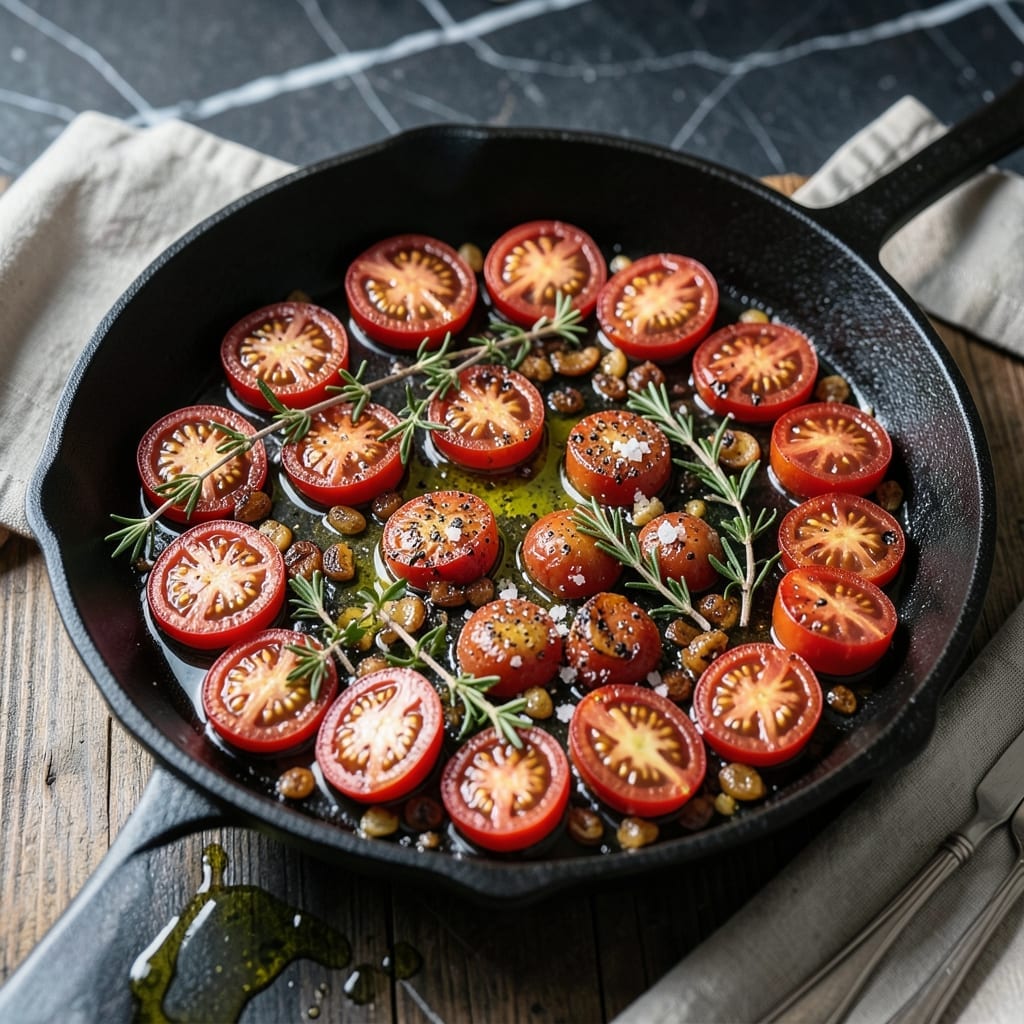 Recipe Grape Tomatoes: Blistered Burst of Sweetness in Minutes Recipe Grape Tomatoes: Blistered Burst of Sweetness in Minutes