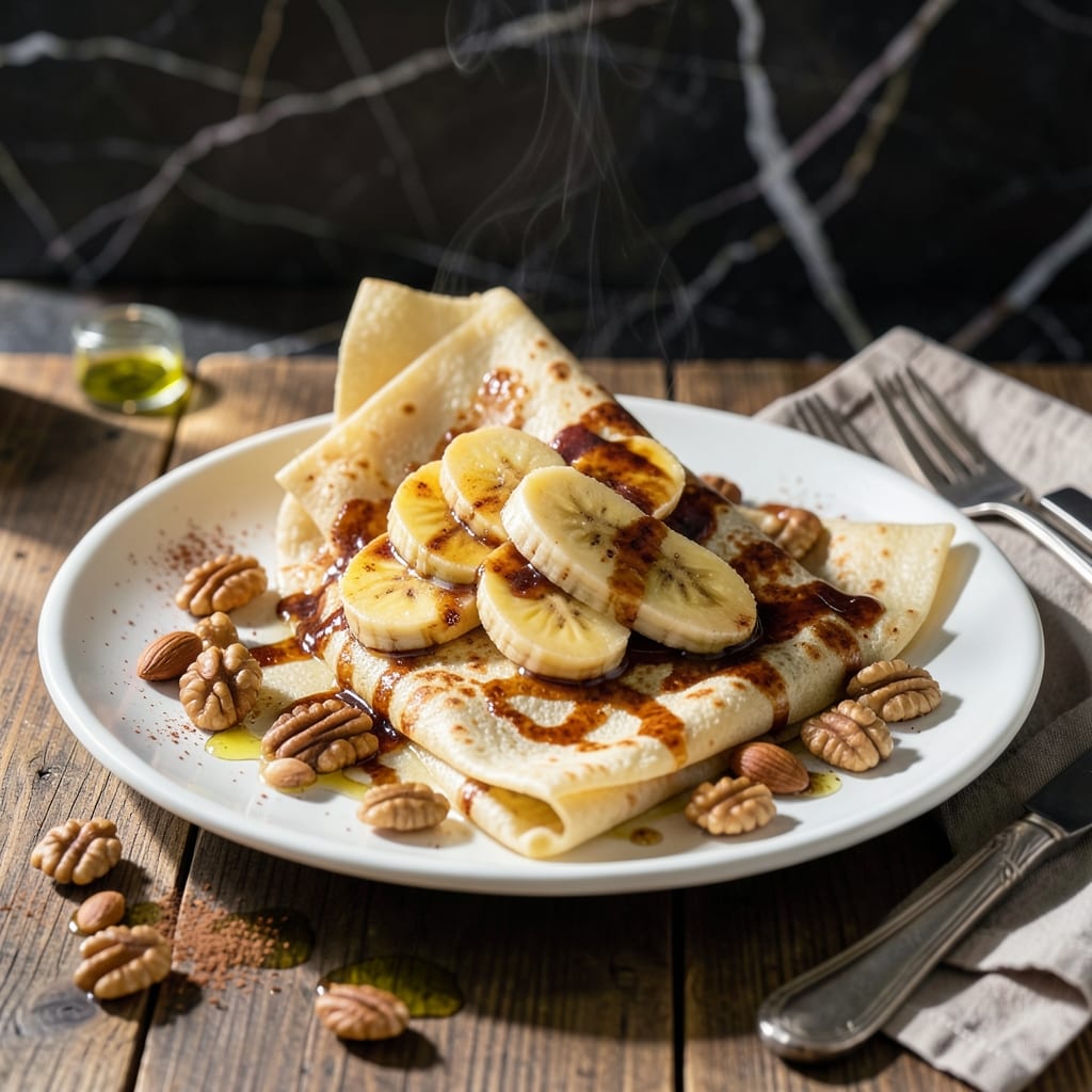Sweet Crepe Recipe Filling: Decadent Fruit and Nut Combos
