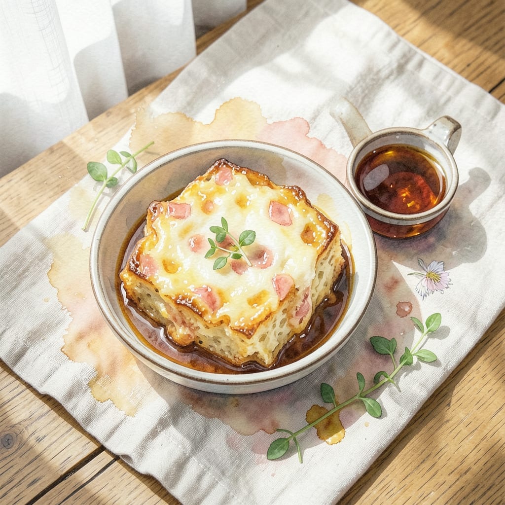 Bread Pudding Recipe With Rum Sauce: Warm Custard Soaked in Boozy Sweetness