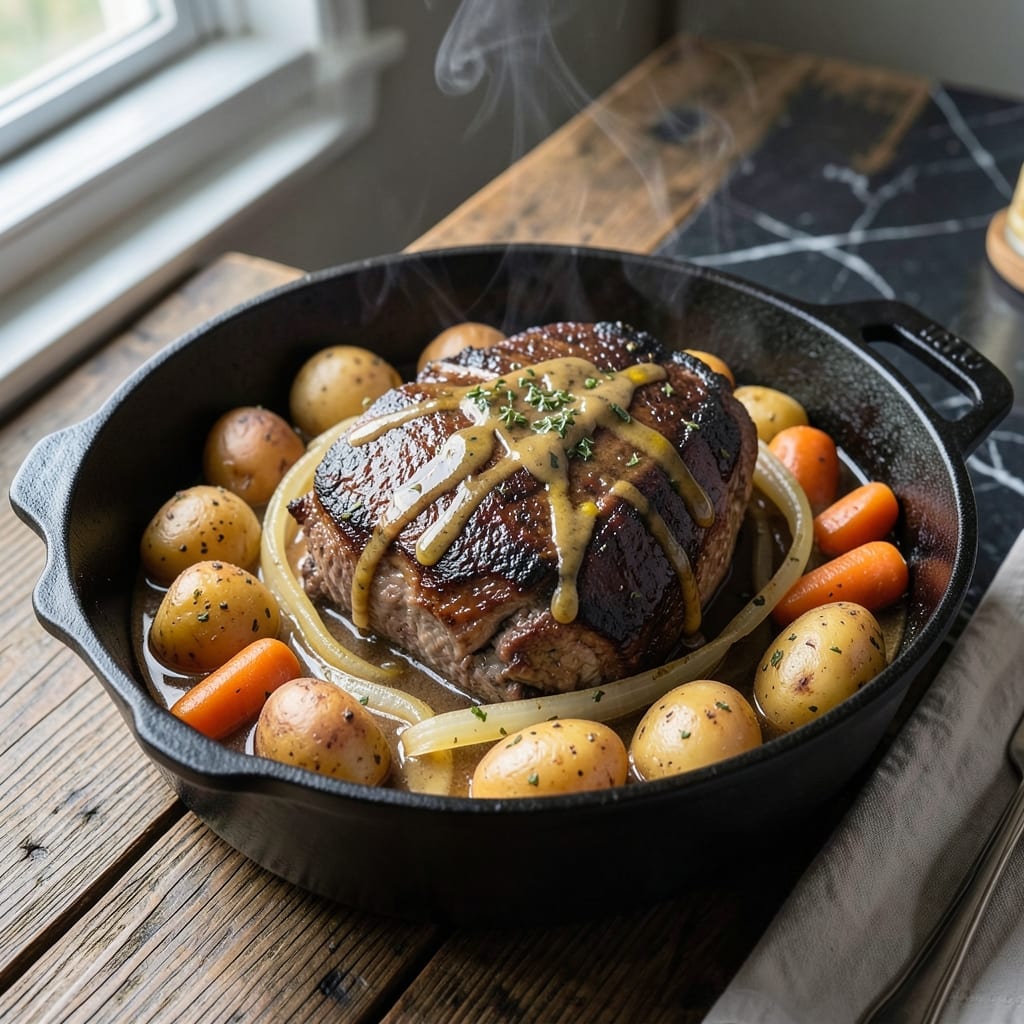 Pot Roast Recipe With Ranch Packet: Slow Cooker Magic With Herb-Infused Depth