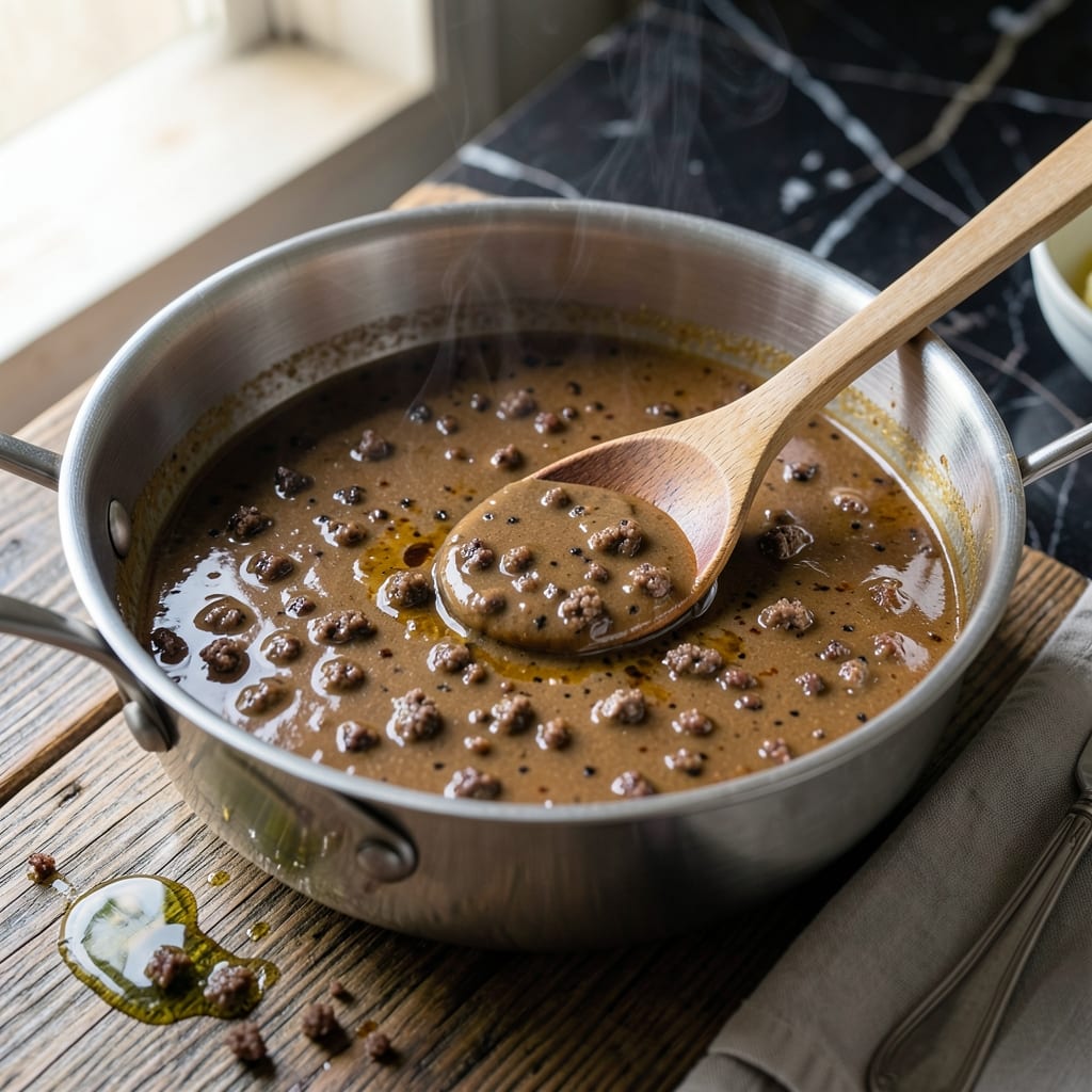 Simple Beef Gravy Recipe Without Drippings: Rich Savory Sauce From Scratch