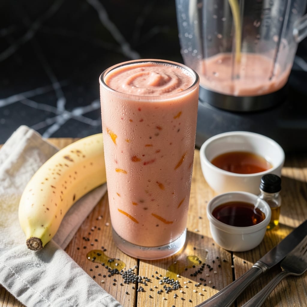 Peach Smoothie Recipe Vegan: Silky Summer Refreshment in Minutes