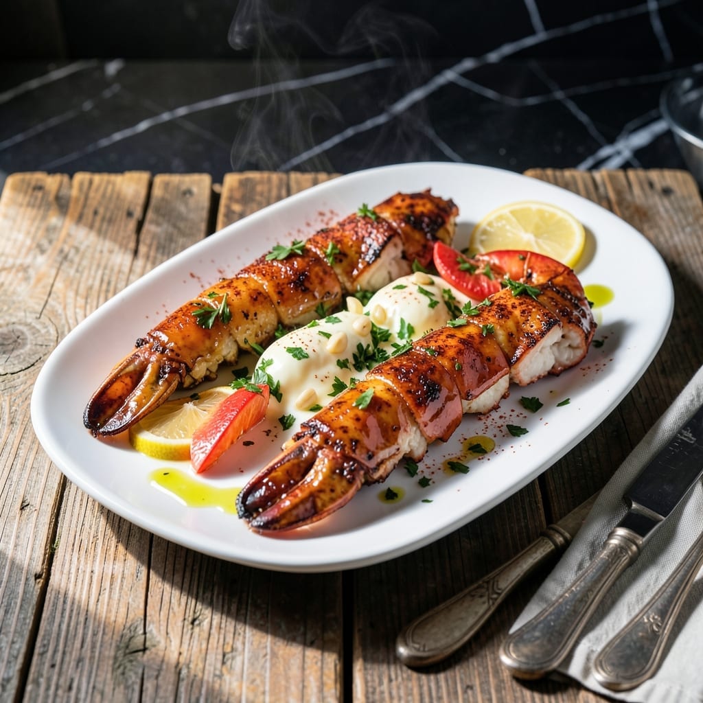 BBQ Lobster Tails Recipe Oven: Buttery Sweetness With Charred Tips