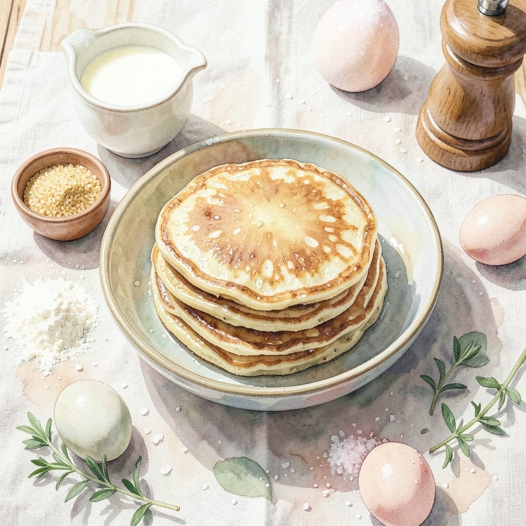 Recipe for Yeast Pancakes: Fluffy Clouds With Golden Edges Recipe for Yeast Pancakes: Fluffy Clouds With Golden Edges