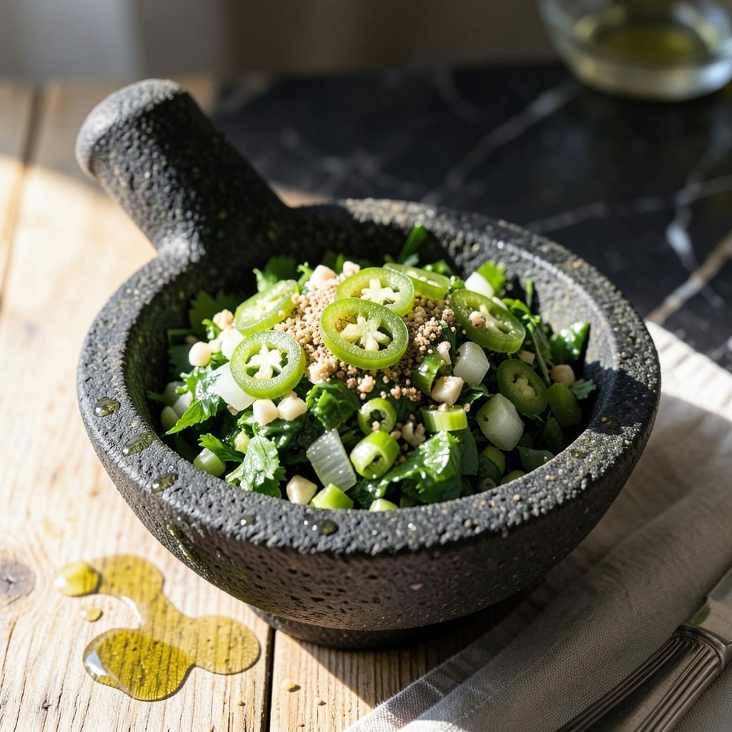 Green Salsa Recipe Without Tomatillos: Vibrant Herb-Packed Alternative