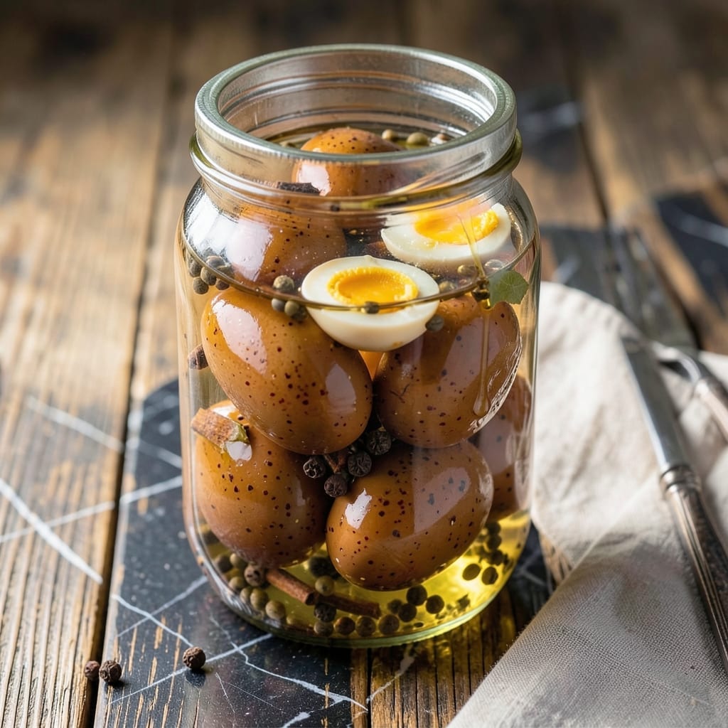 Pickled Egg Recipe With Pickling Spice: Tangy Crunch in Every Bite